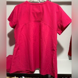 Women’s Med Couture pink scrub set